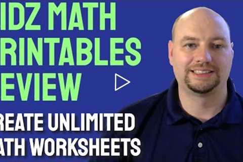 Kidz Math Printables Review | Kidz Math Printables Demo