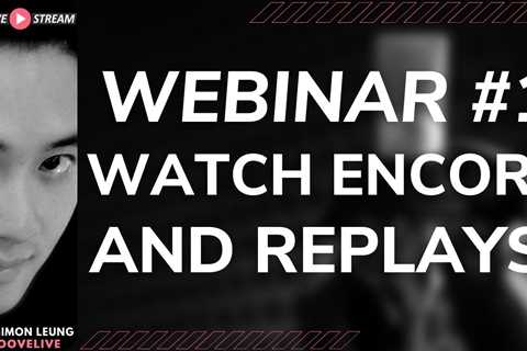 [GLIVE] Mike Filsaime’s Live Masterclass Update: Webinar Encore And On-Demand Replays This Weekend