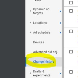 How to View a Google Ads History Report