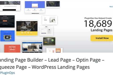 Landing Page Builder – Makes Creating Landing Pages Easy