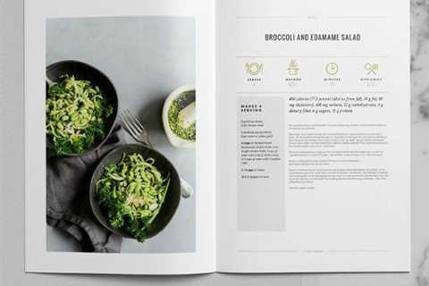 Cook Book / Recipes Design Ideas