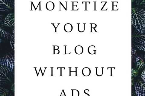 How to Monetize Blogger