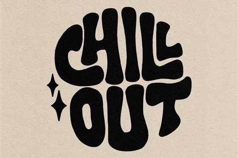 Chill Out Hand drawn circle shape