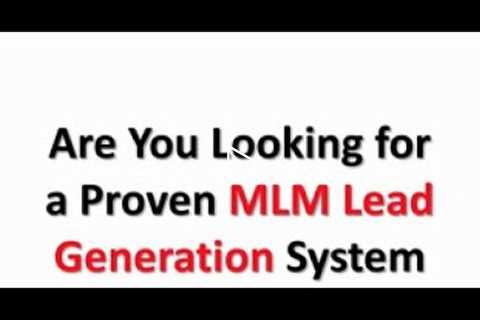 AUTOMATED MLM Lead Generation Systems & Secrets Revealed