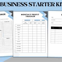 Launching Your Dream Business: How a Printable Business Starter Kit Can Help You Soar