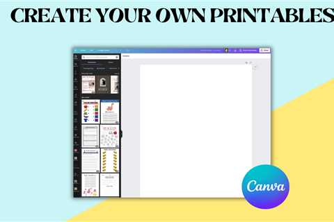 Make Printables to Sell Using Canva