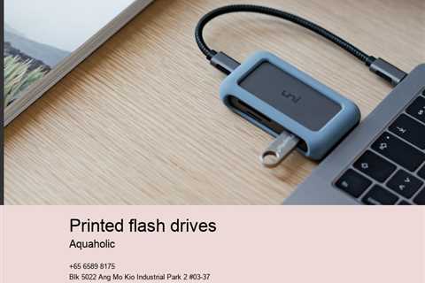 printed flash drives