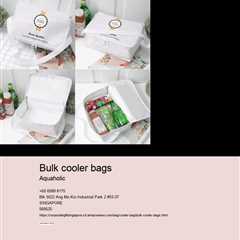 bulk cooler bags