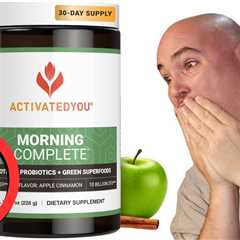 NASTY-CLUMPING STOMACHE ACHES SOLVED? Activatedyou Morning Complete Apple Cinnamon Review Taste Test