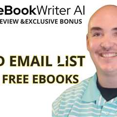 How to build your email list with free ebooks instant ebook writer ai flipbooks review Bonus demo